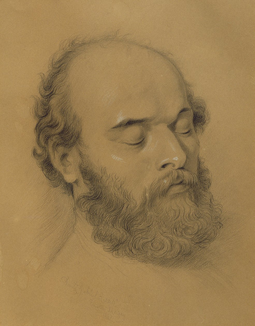 Ölü Rossetti by Frederic James Shields