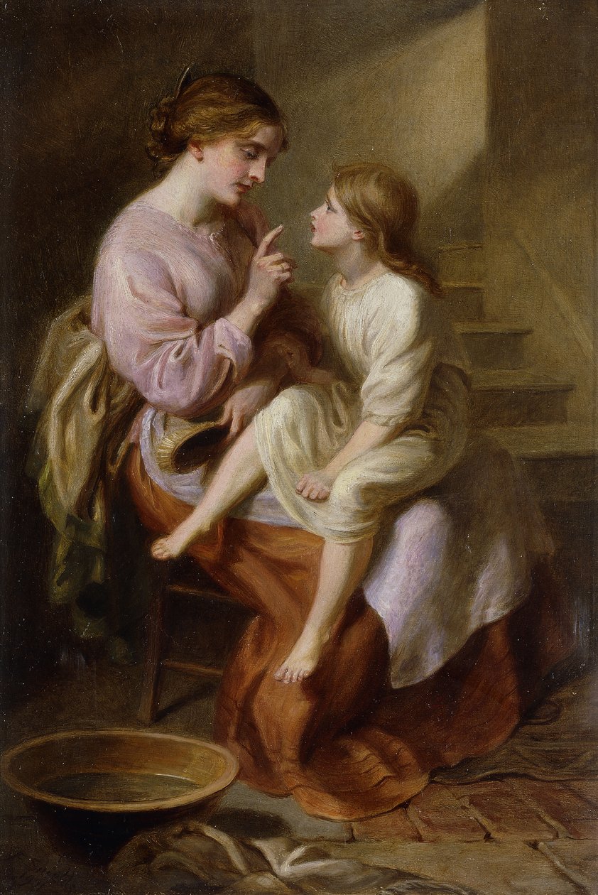 Peri masalı, by Frederic James Shields