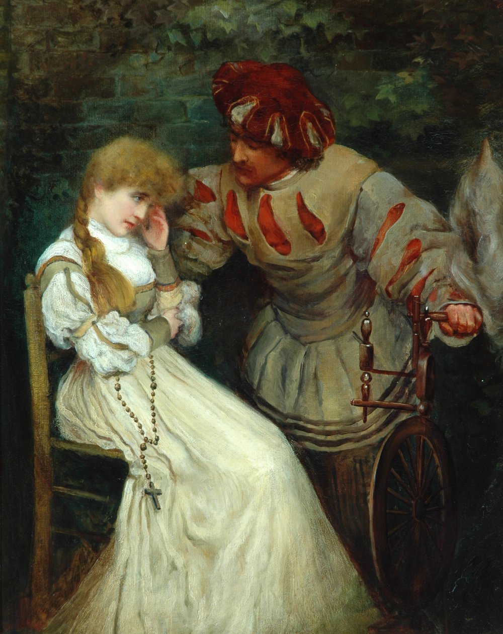 Faust ve Marguerite, 1855-93 by Frederic Leighton