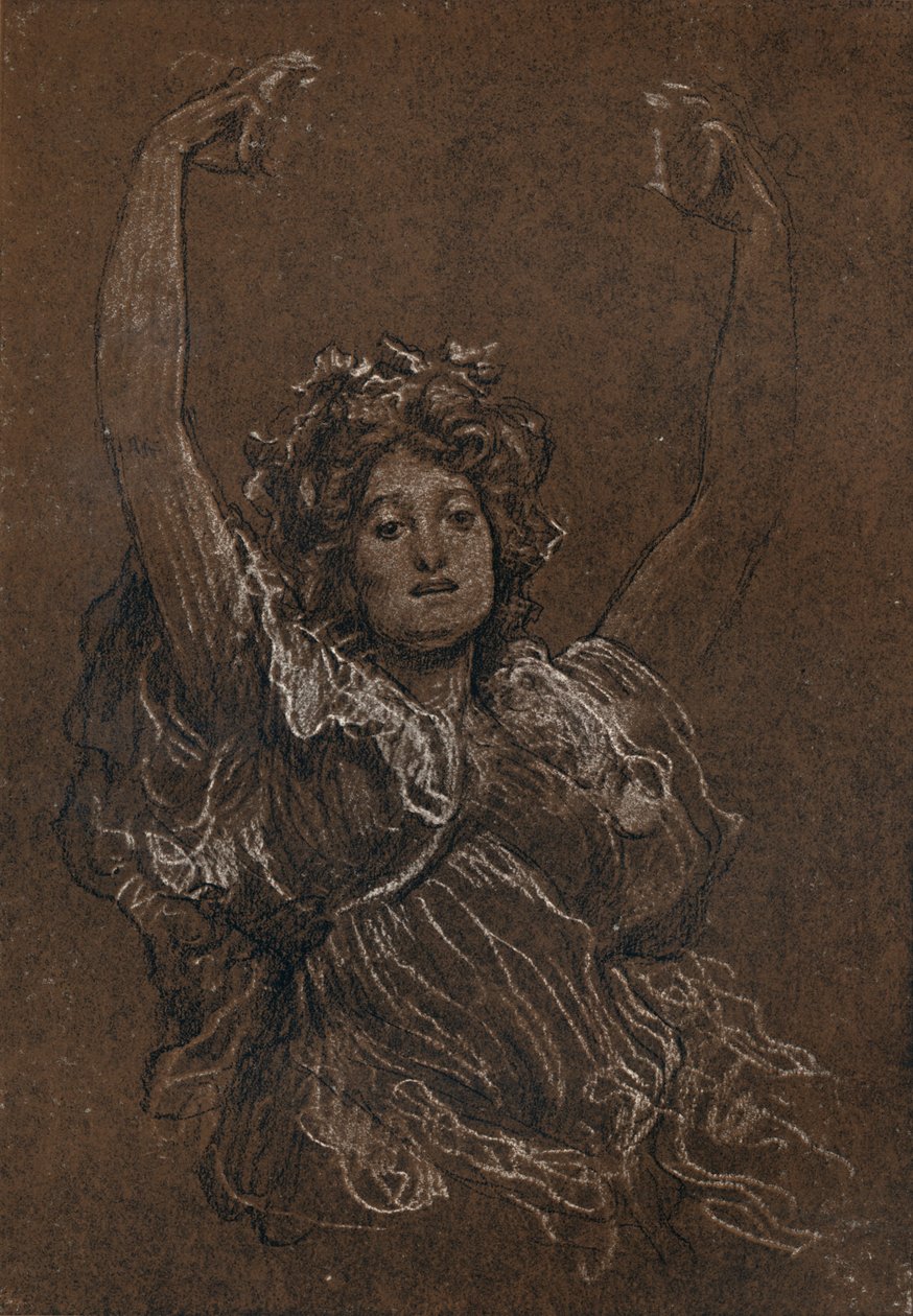 Kadın Çalışması, c1897, 1897 by Frederic Leighton