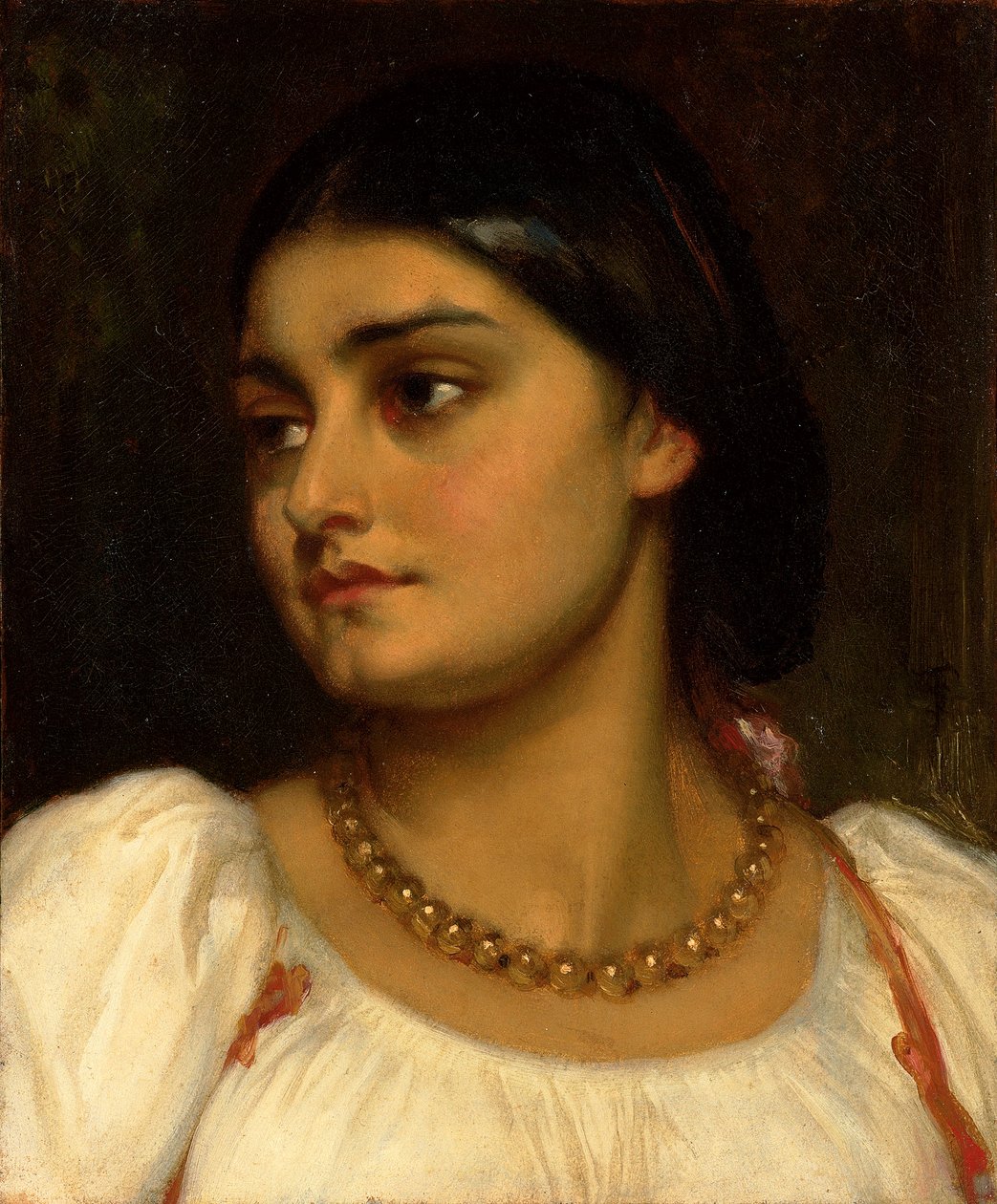 Bir Roma Modelinin Başkanı, by Frederic Leighton