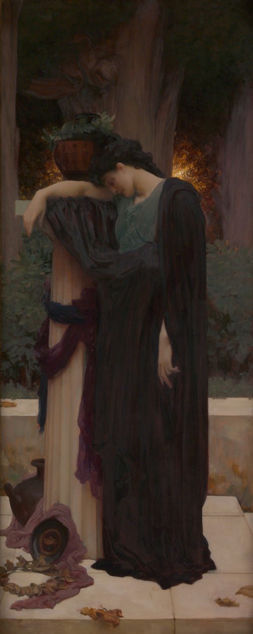 Lachrymae, c.1894-95 (tuval üzerine yağlı boya) by Frederic Leighton