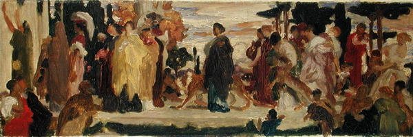 Siraküzalı Gelin için Çalışma (tuval üzerine yağlı boya) by Frederic Leighton