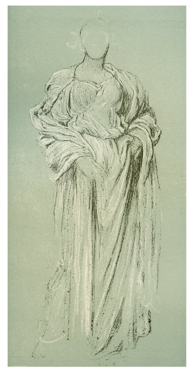Daphnephoria Çalışması, c1880-1882 by Frederic Leighton