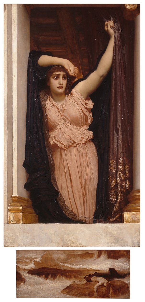Kahramanın Son Saati by Frederic Leighton
