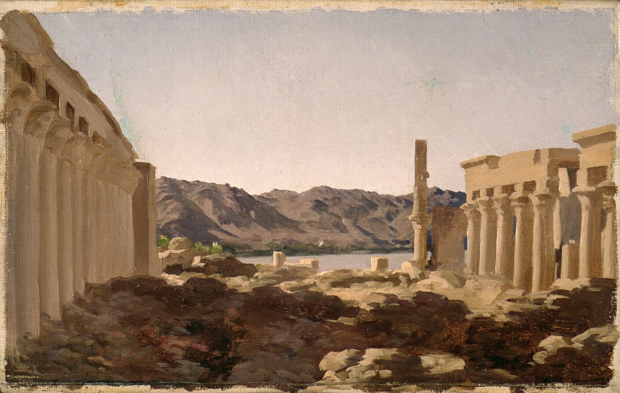 Philae Tapınağı by Frederic Leighton