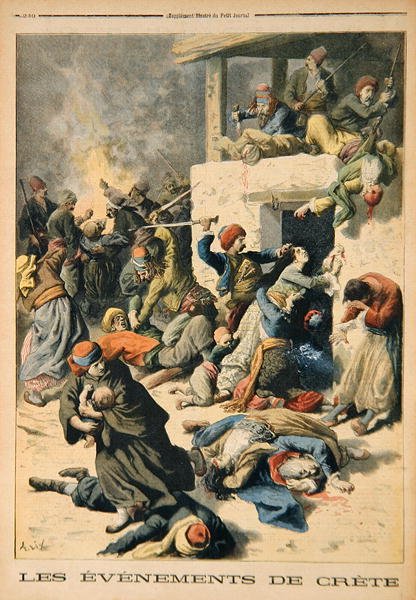 "Le Petit Journal"dan Girit Olayları, 26 Temmuz 1896 by Frederic Lix