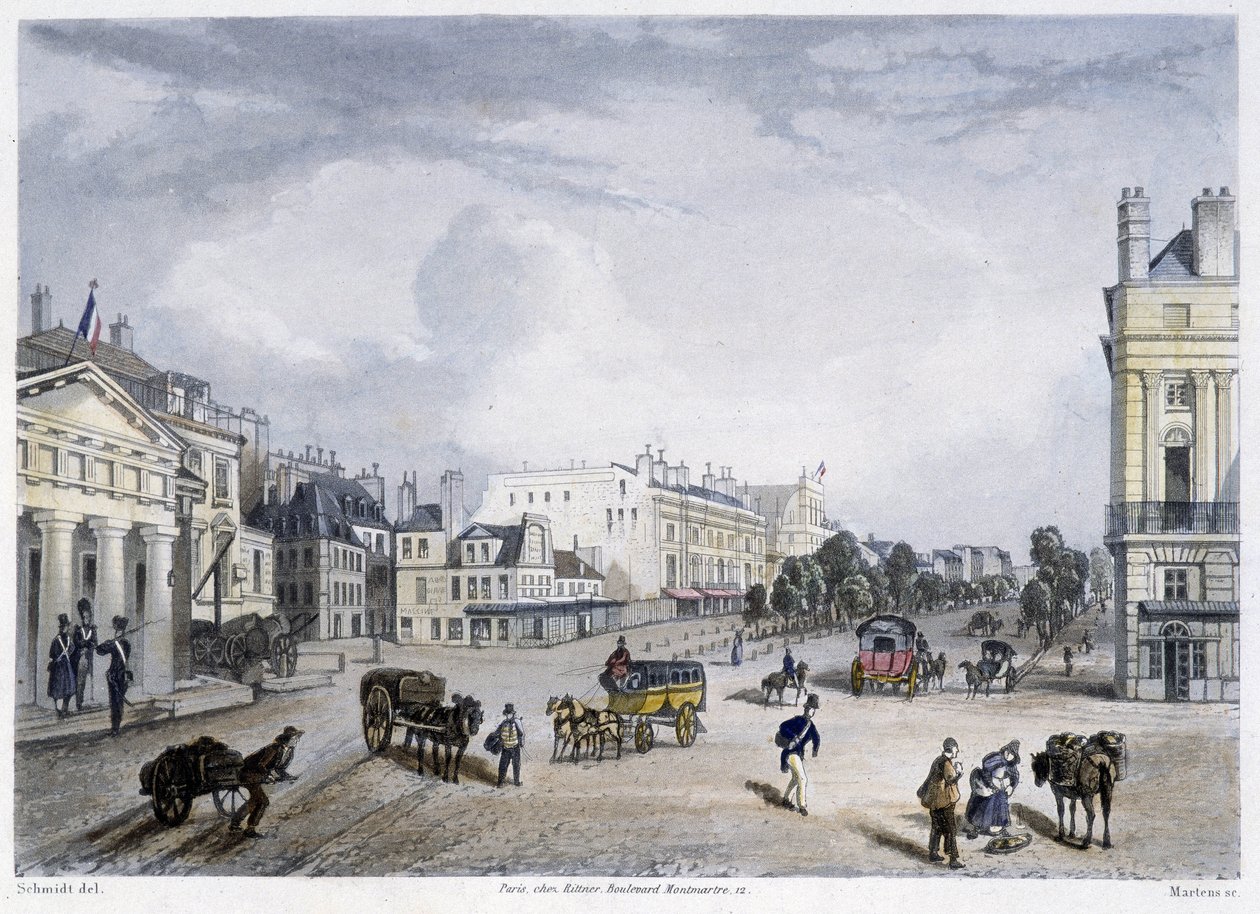 Boulevard du Temple - Martens tarafından “1832