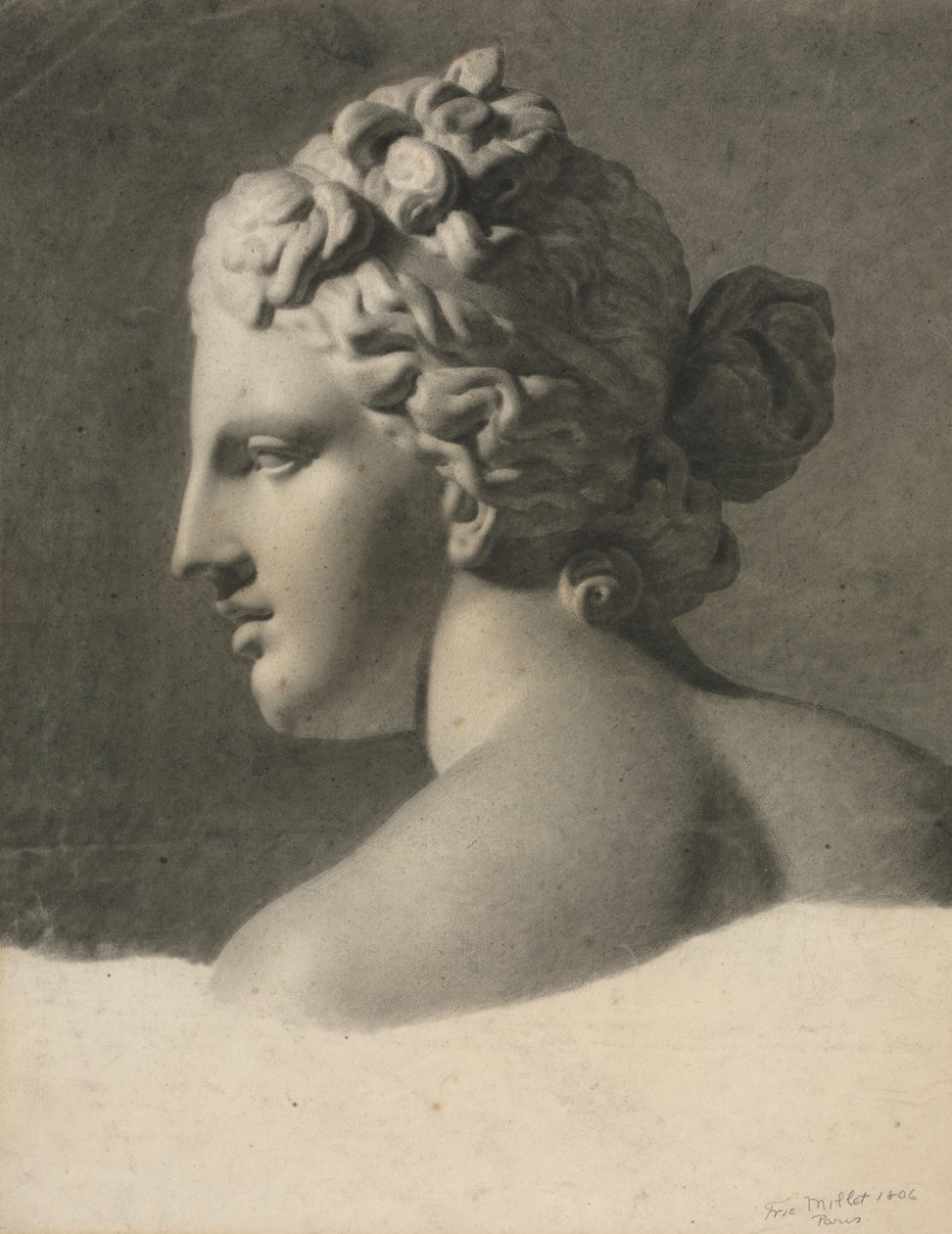 Alçı Döküm Çalışması (bir patron) by Frederic Millet