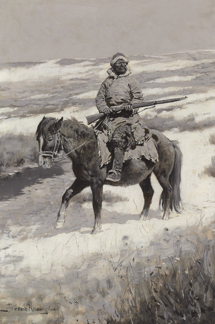 Bir Mançuryalı Haydut, c.1904 by Frederic Remington