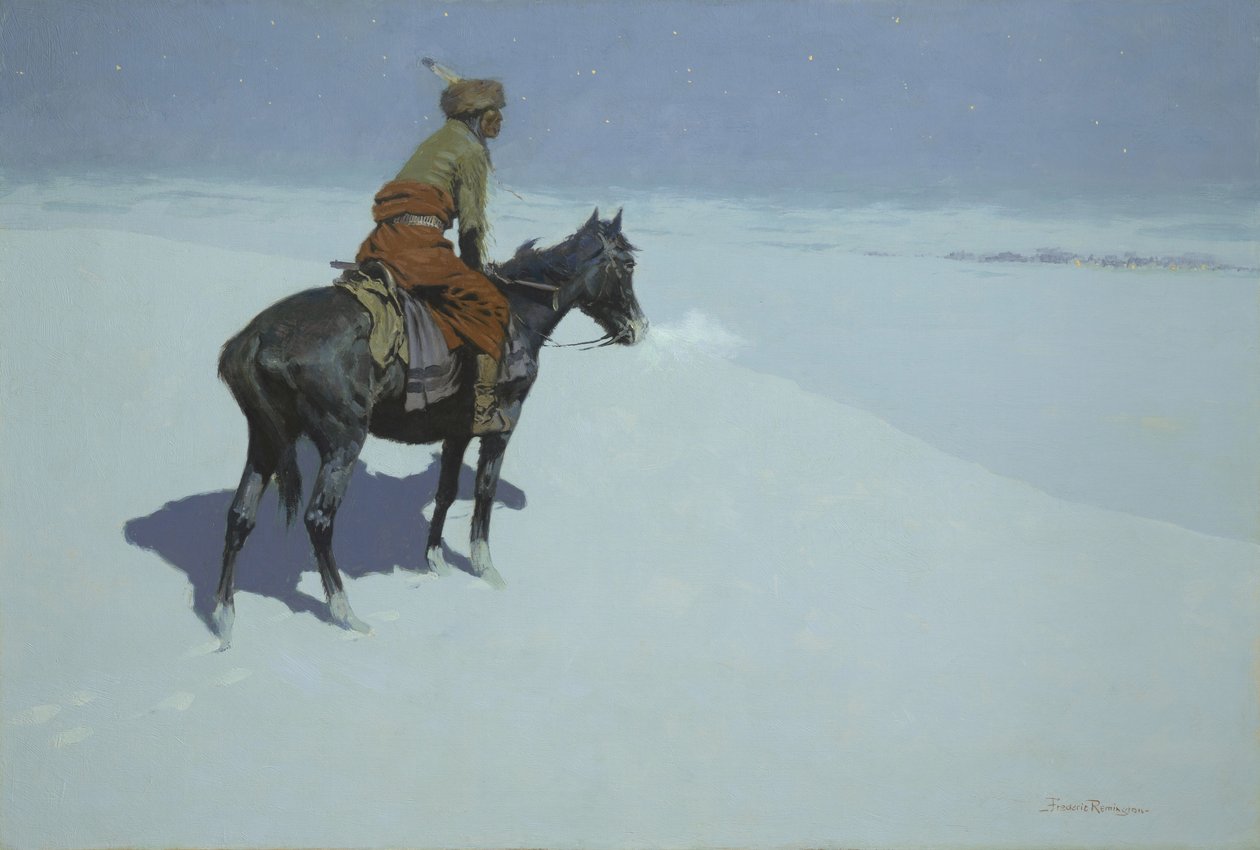 Dostlar mı Düşmanlar mı? by Frederic Remington