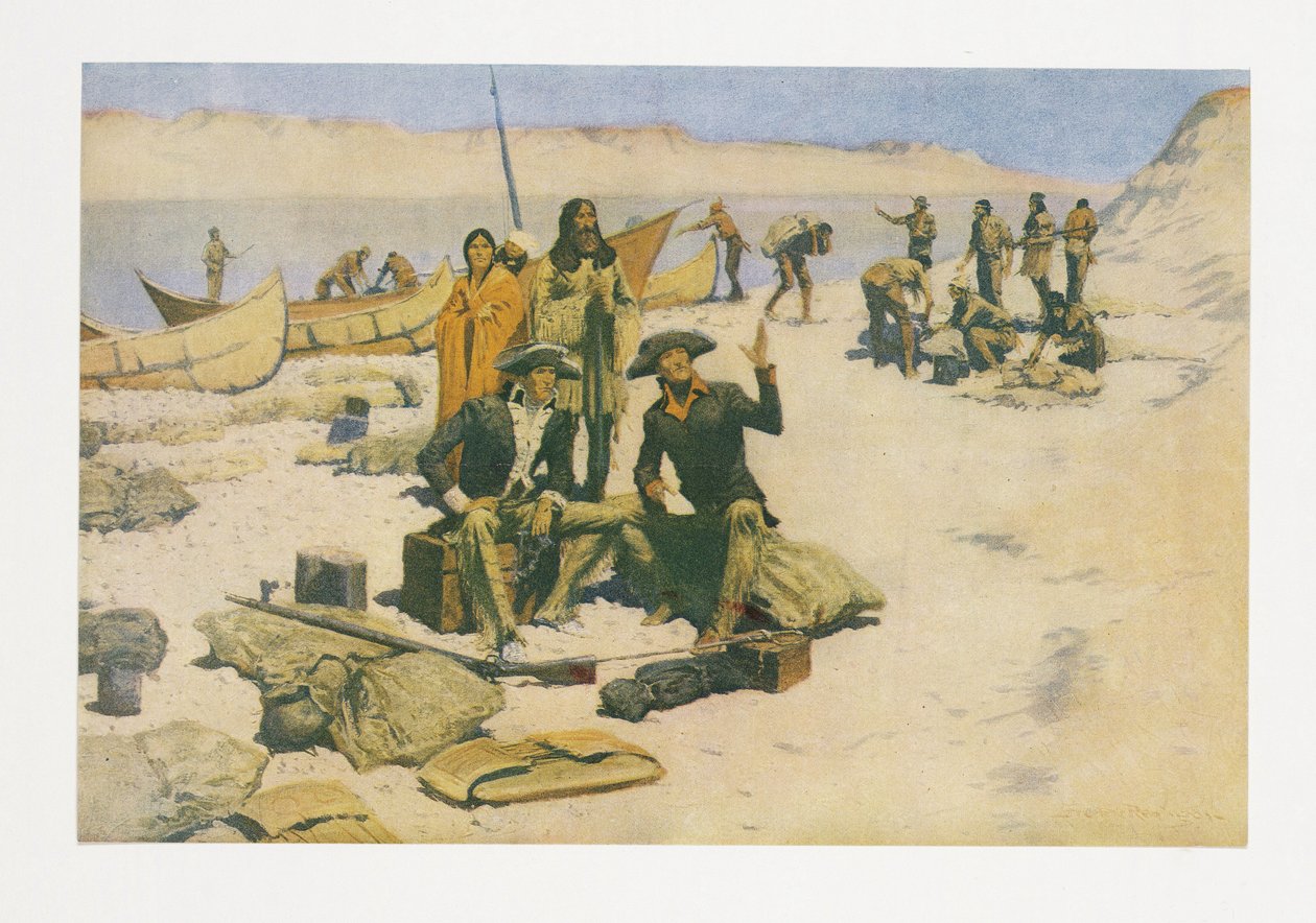 Lewis ve Clark, Colliers Magazine, pub