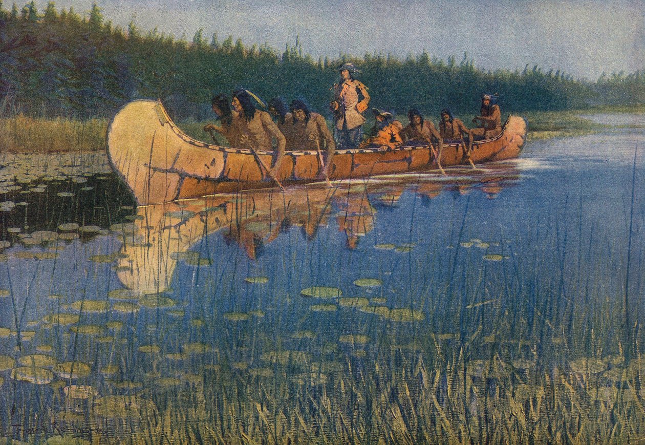 Pierre-Esprit Radisson. Frederic Remington. by Frederic Remington