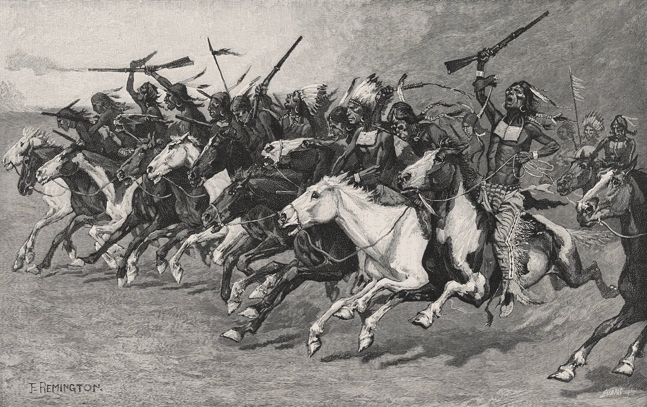 Güneş Kutbundaki Yük by Frederic Remington