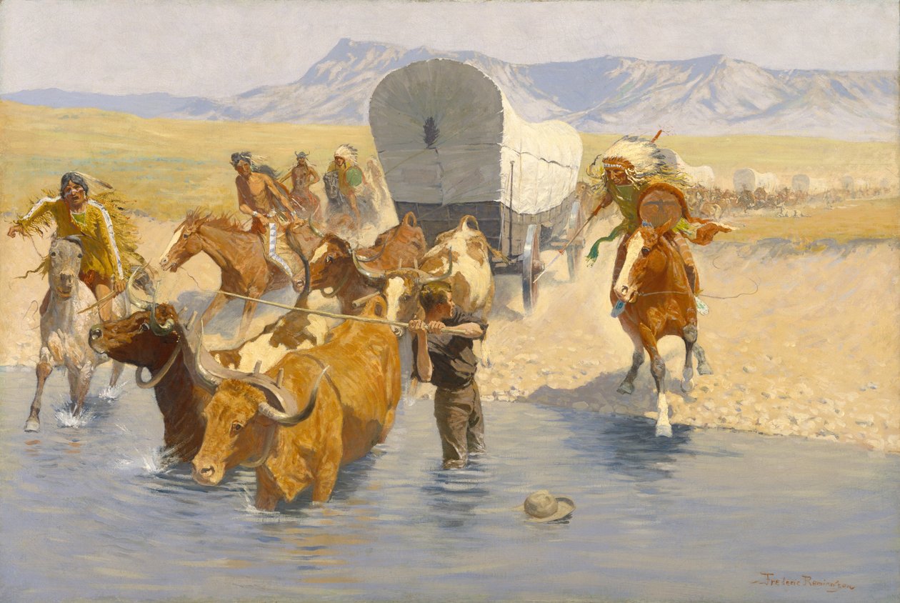 Göçmenler, c.1904 by Frederic Remington
