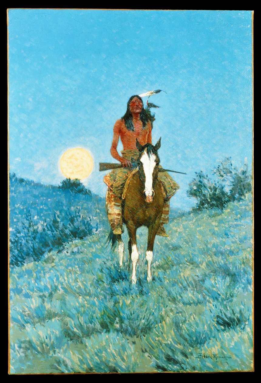 Aykırı Değer, 1909 by Frederic Remington