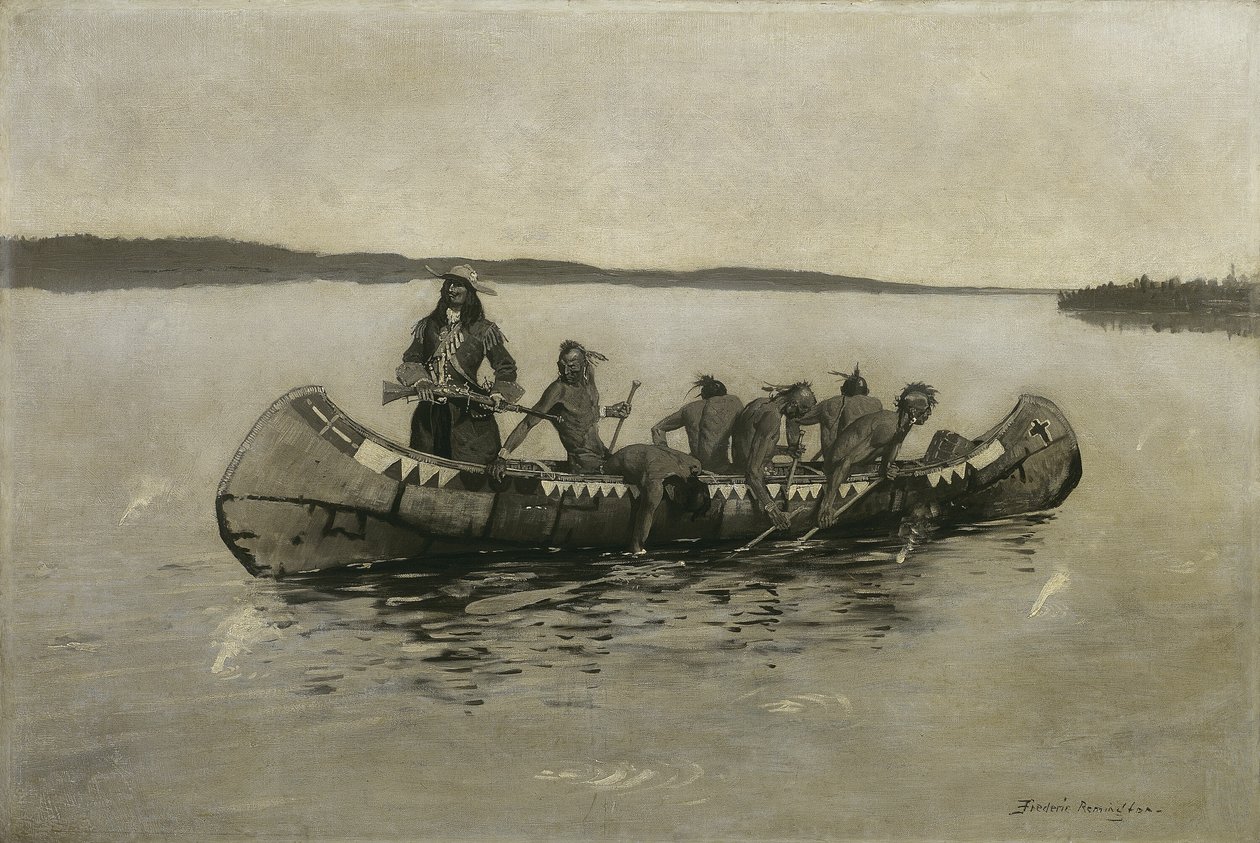Bu Ölümcül Bir Binişti, 1898. by Frederic Remington
