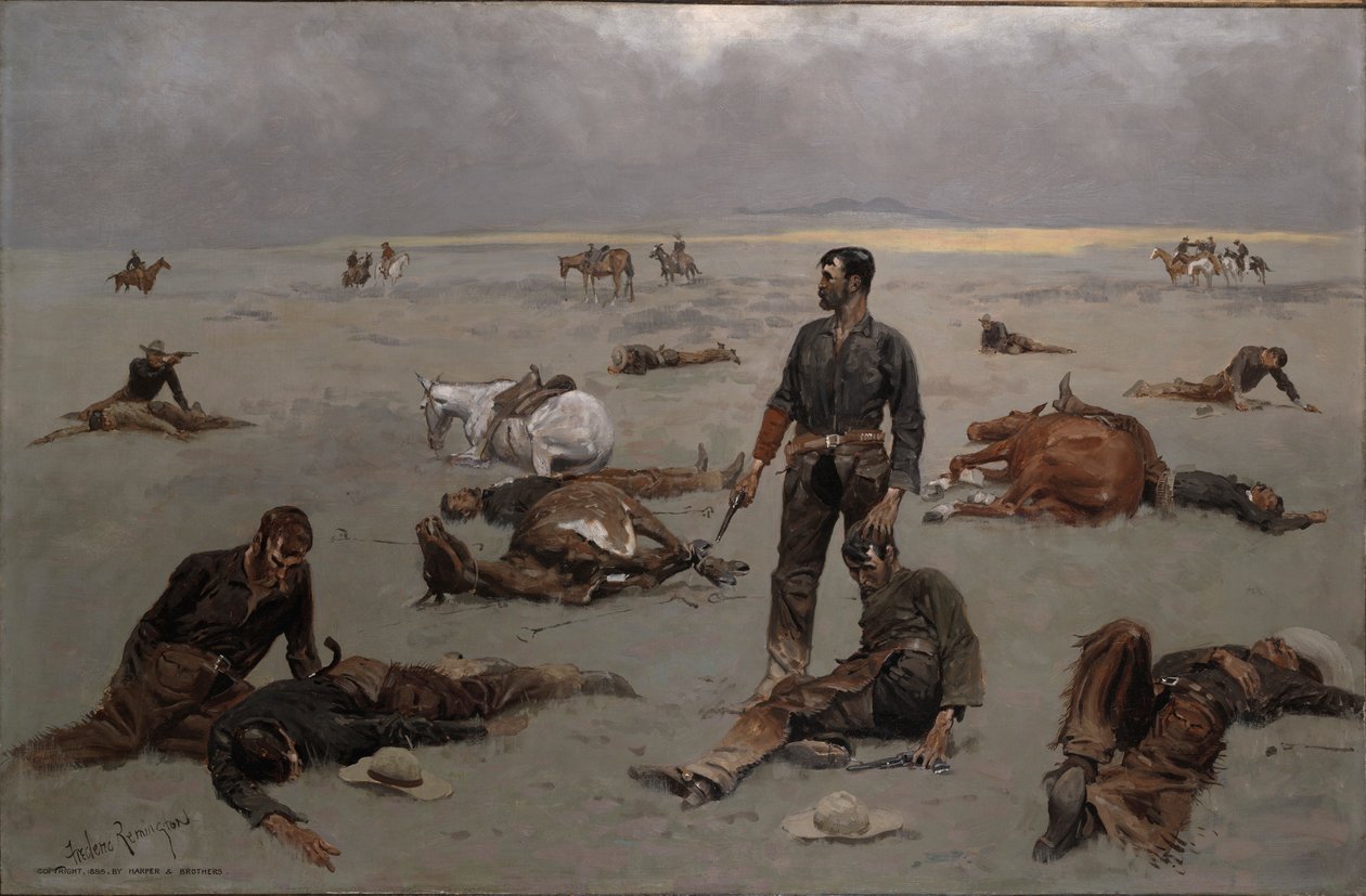 Markasız Bir İneğin Maliyeti Nedir? by Frederic Remington