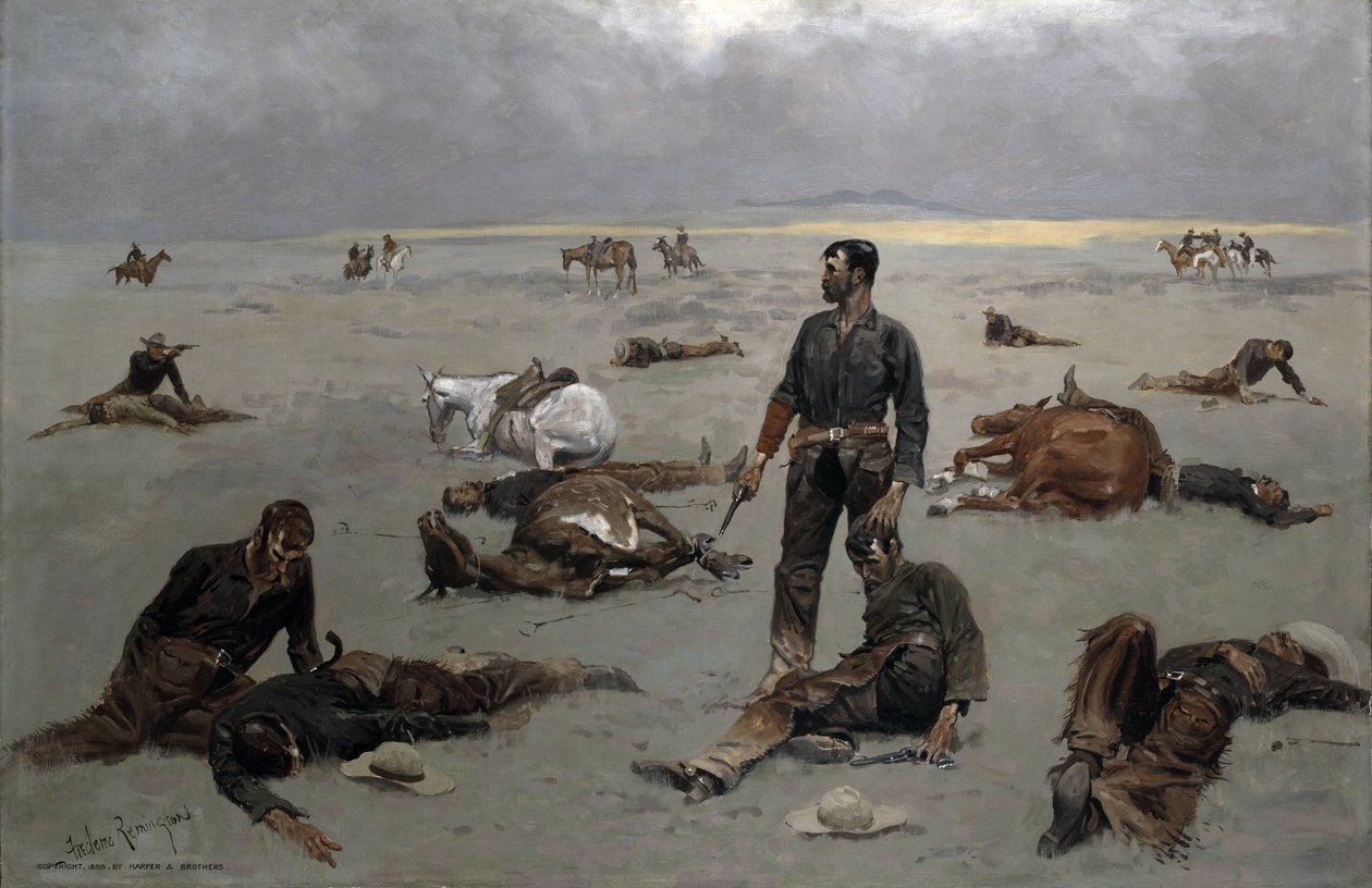 Markasız Bir İneğin Maliyeti Nedir, 1895 by Frederic Remington