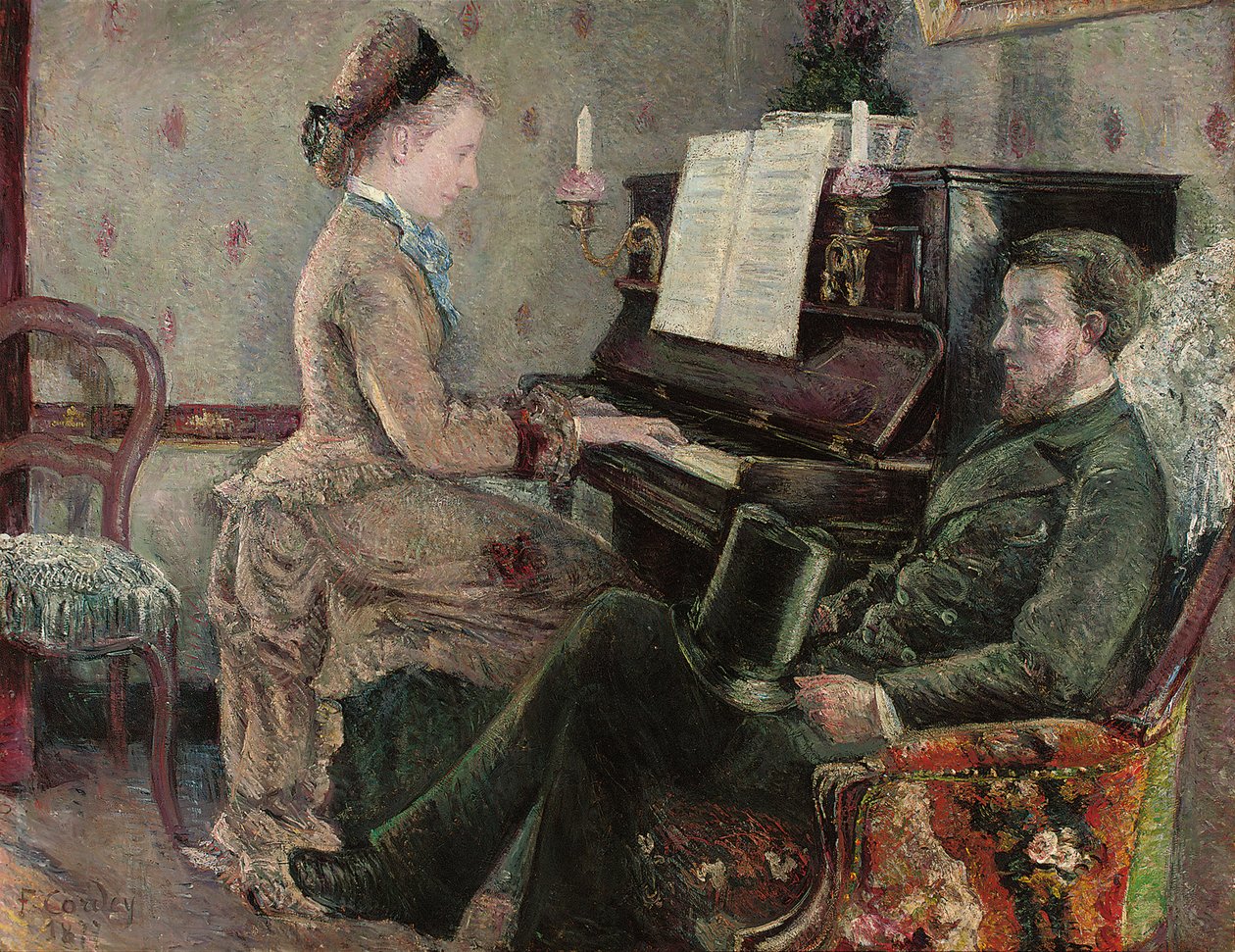 Tutsak Bir Seyirci, 1877 by Frederic Samuel Cordey