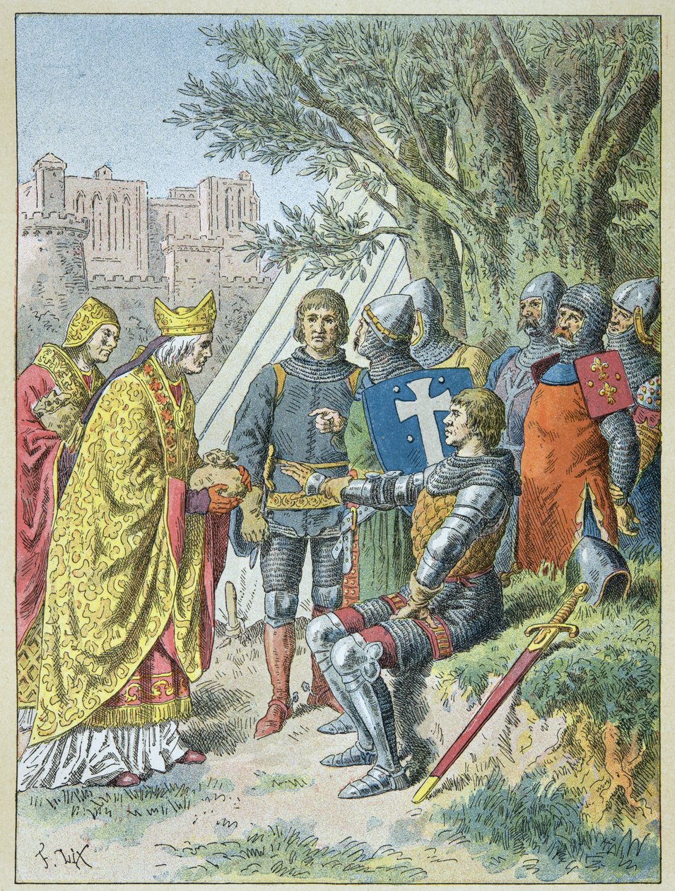 Bertrand Du Guesclin, Avignon