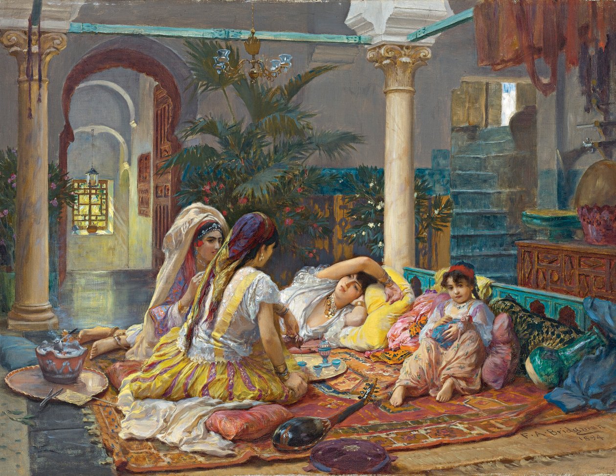 Haremde by Frederick Arthur Bridgman