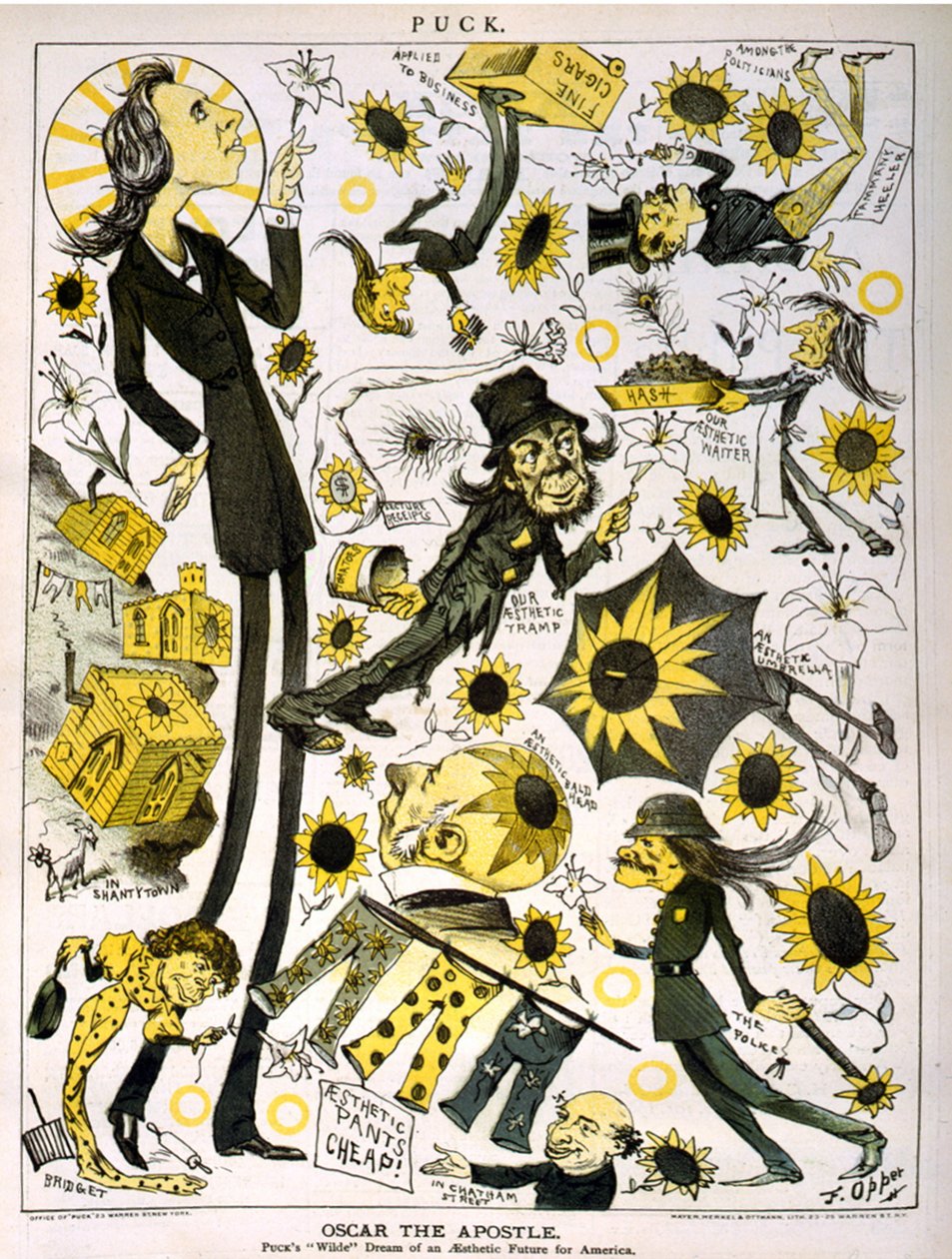 Havari Oscar, 1882 by Frederick Burr Opper