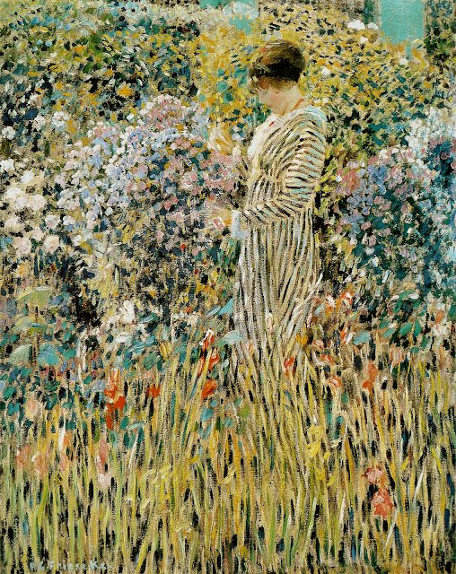 Bahçedeki Kadın Francais: Bahçedeki Kadın by Frederick Carl Frieseke