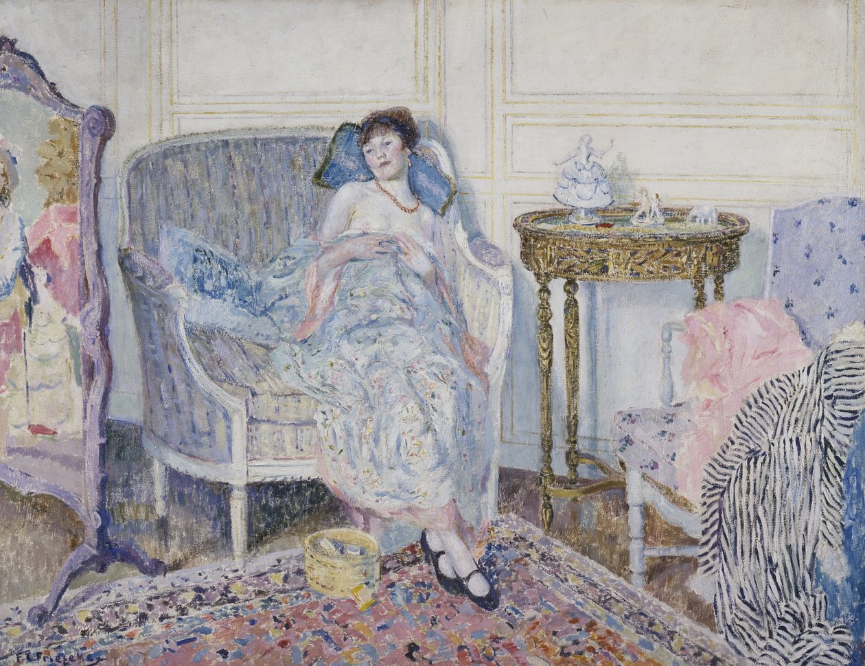Boudoir'de, c.1914 by Frederick Carl Frieseke