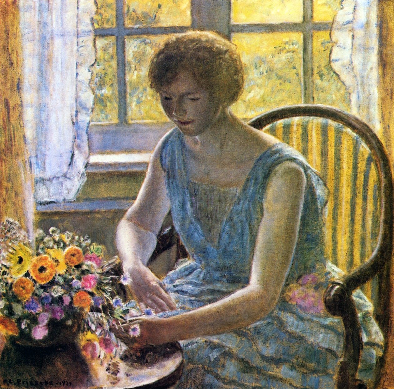 Mahdah, 1921 by Frederick Carl Frieseke