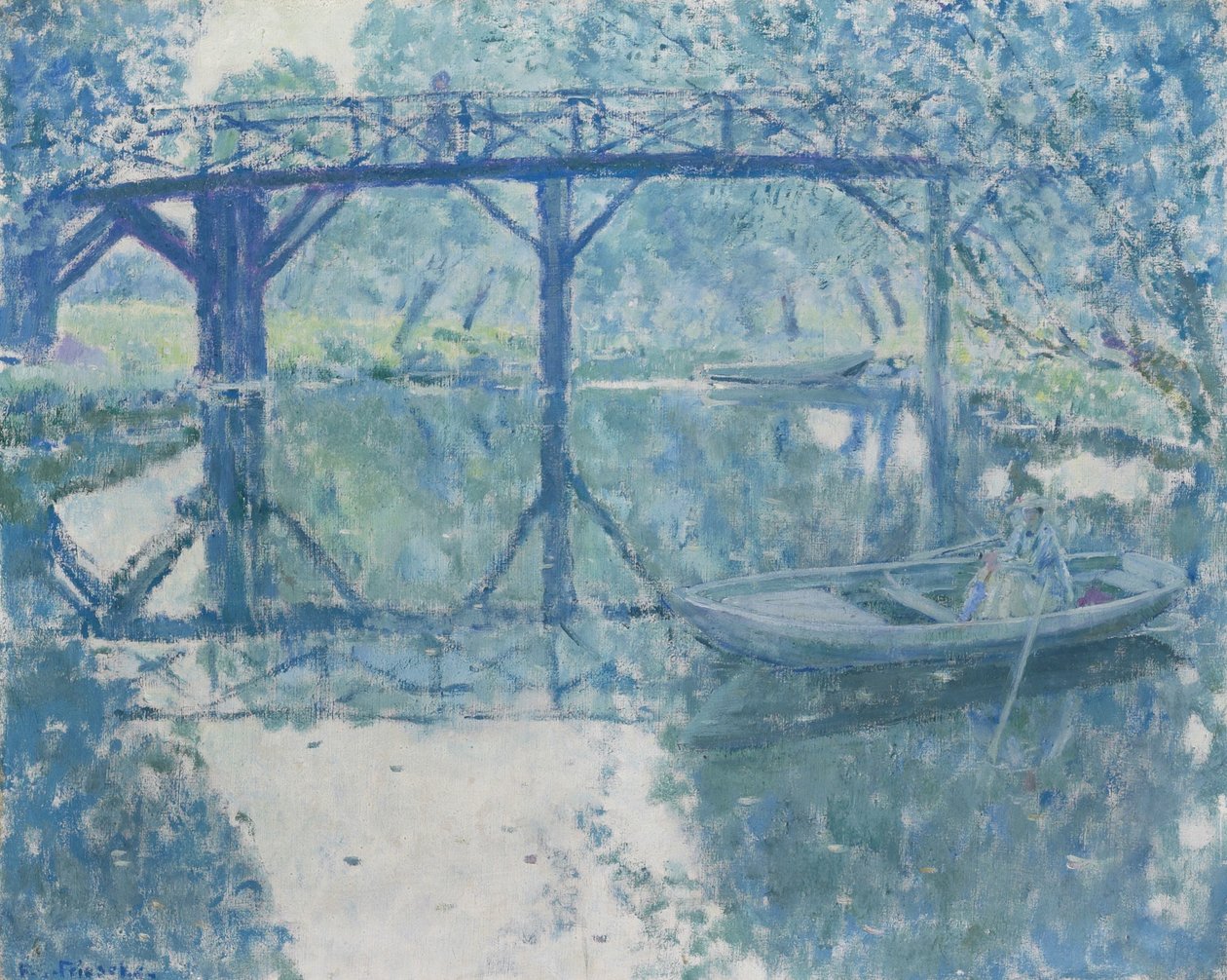 Köprü - Giverny by Frederick Carl Frieseke
