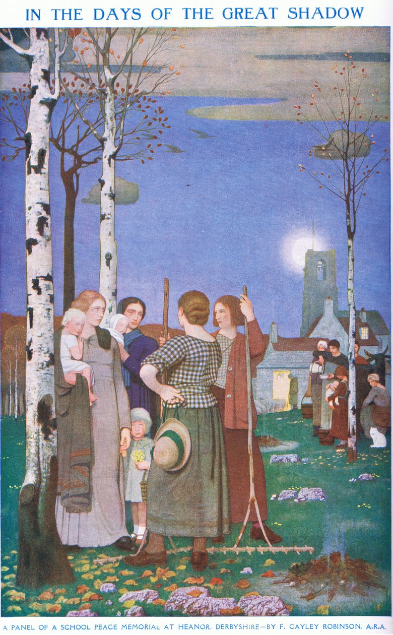 Büyük gölgenin günlerinde by Frederick Cayley Robinson