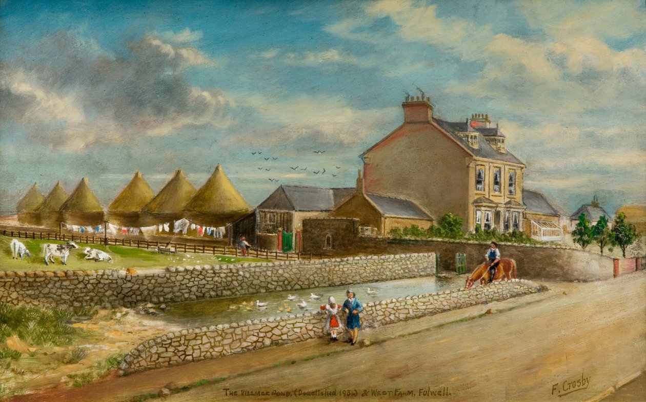 Köy Göleti ve Batı Çiftliği, Fulwell by Frederick Gordon Crosby