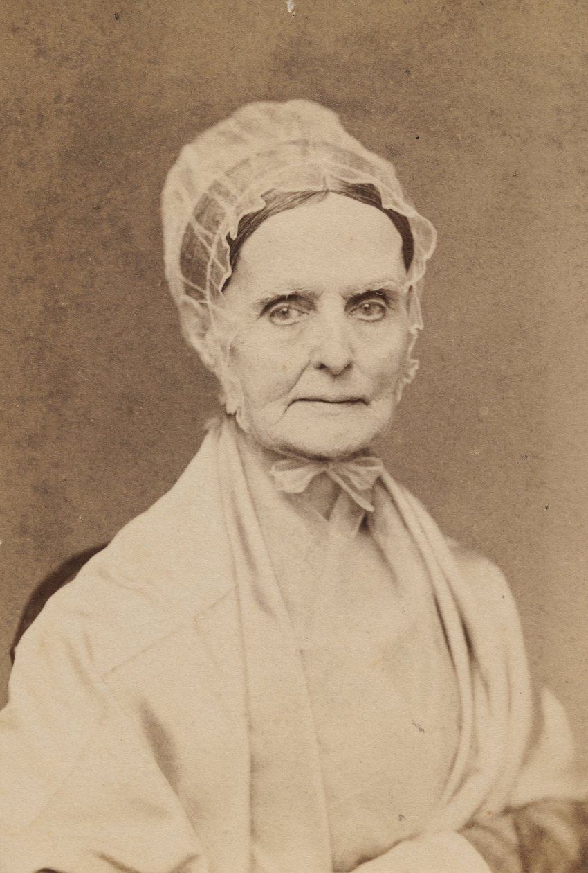 Lucretia Tabut Mott by Frederick Gutekunst
