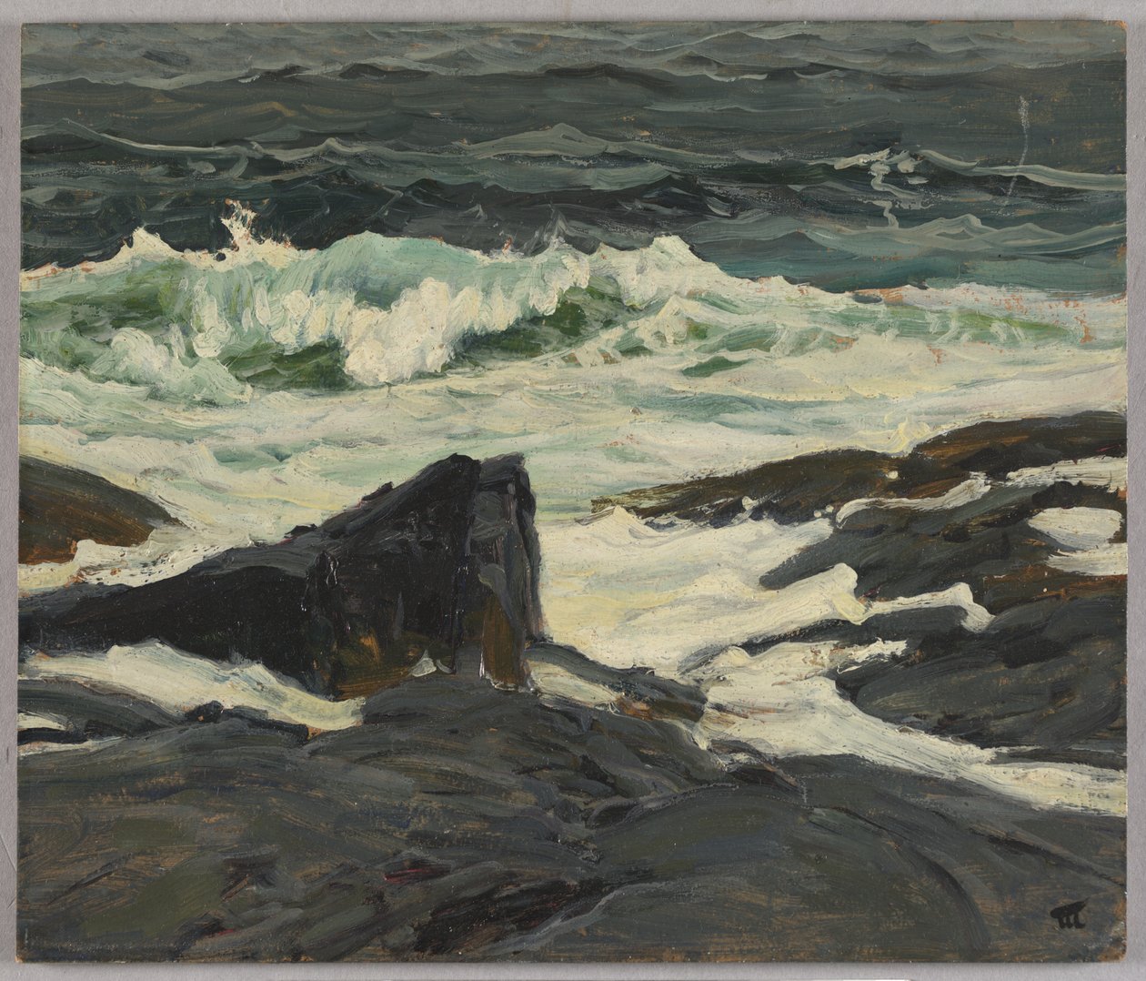 ಸೀಸ್ಕೇಪ್ ಟರ್ಕ್ by Frederick Judd Waugh
