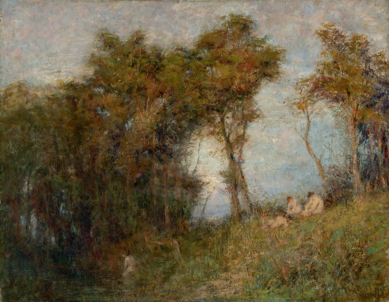 Afterglow (Yaz akşamı) by Frederick McCubbin