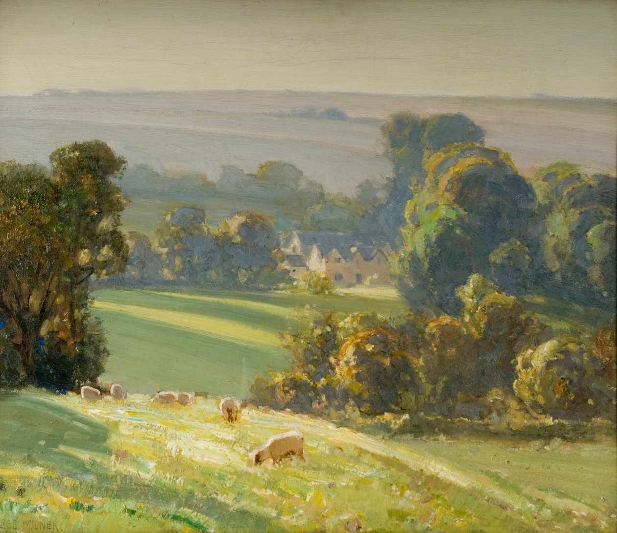 Cotswolds'un kalbinde by Frederick Milner