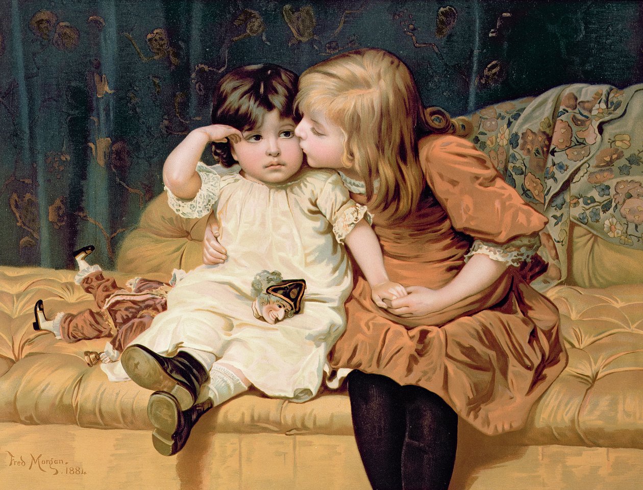 Boşver, bir Armut Yıllığından, 1884 (chromolitho) by Frederick Morgan