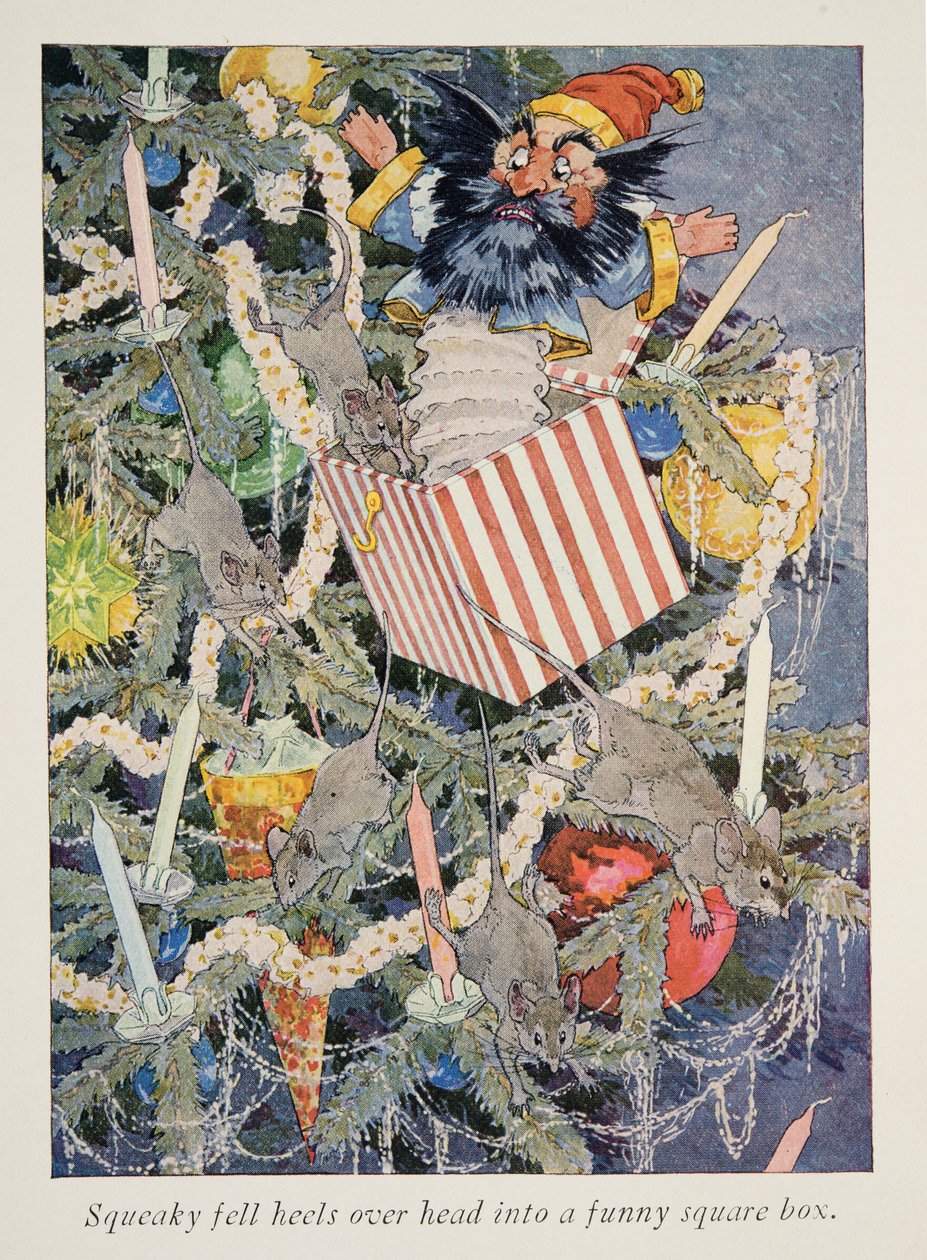 Noel Baba Ülkesine Bir Ziyaretten İllüstrasyon by Frederick Richardson