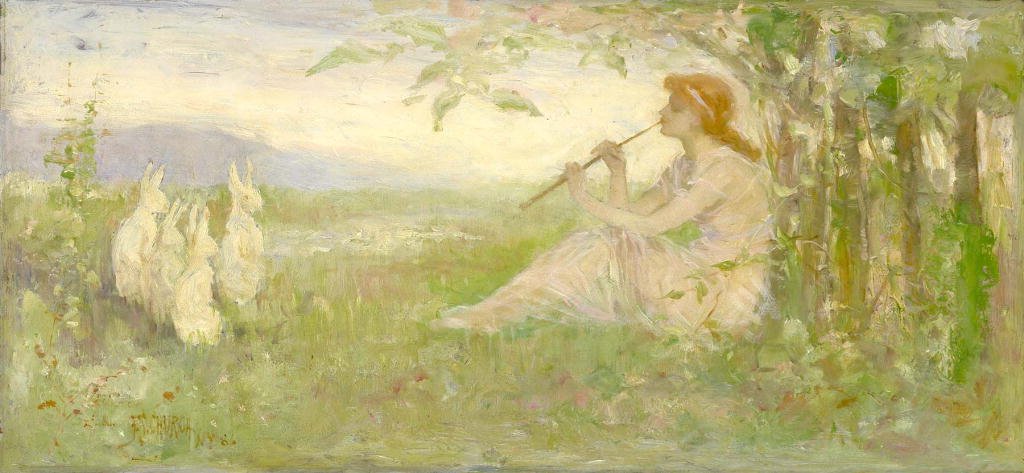 Tavşanlı Kız by Frederick Stuart Church