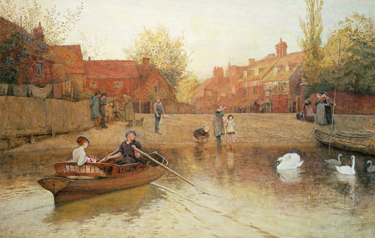 Marlow Feribotu by Frederick Walker