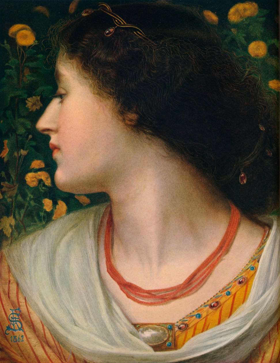 "La Belle Isolde", 1862. by Frederick Augustus Sandys