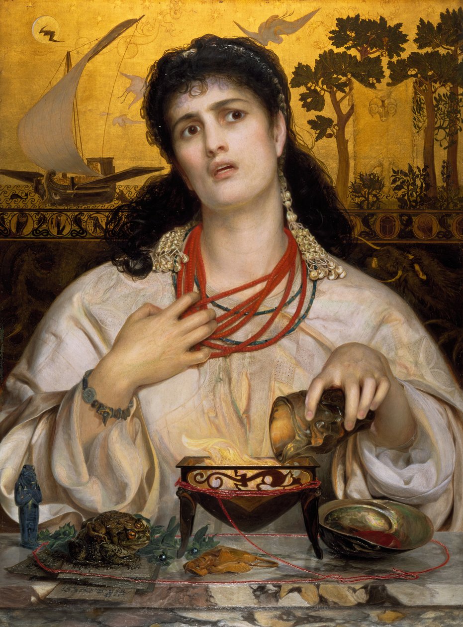 Medea, 1868. by Frederick Augustus Sandys