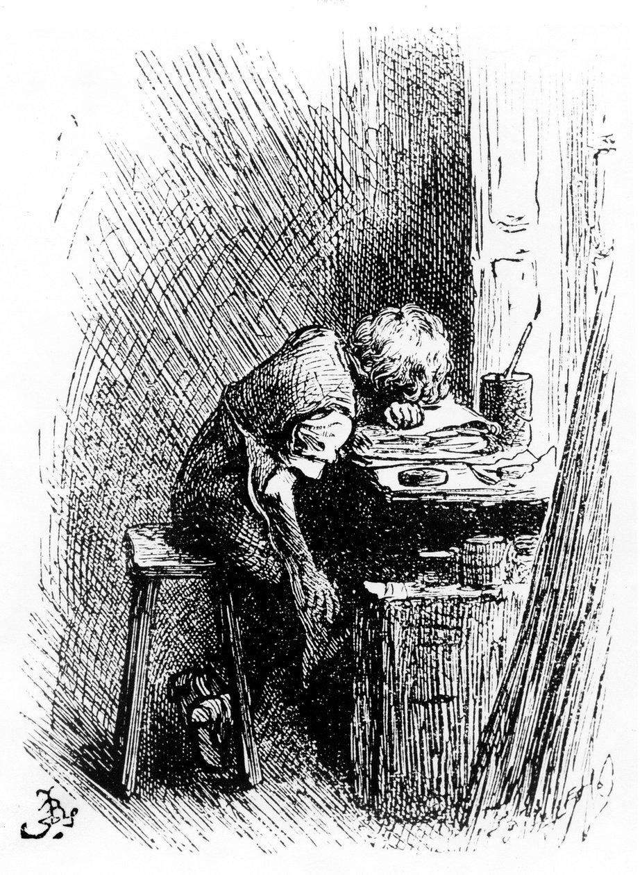 Karartma Fabrikasında Charles Dickens, 