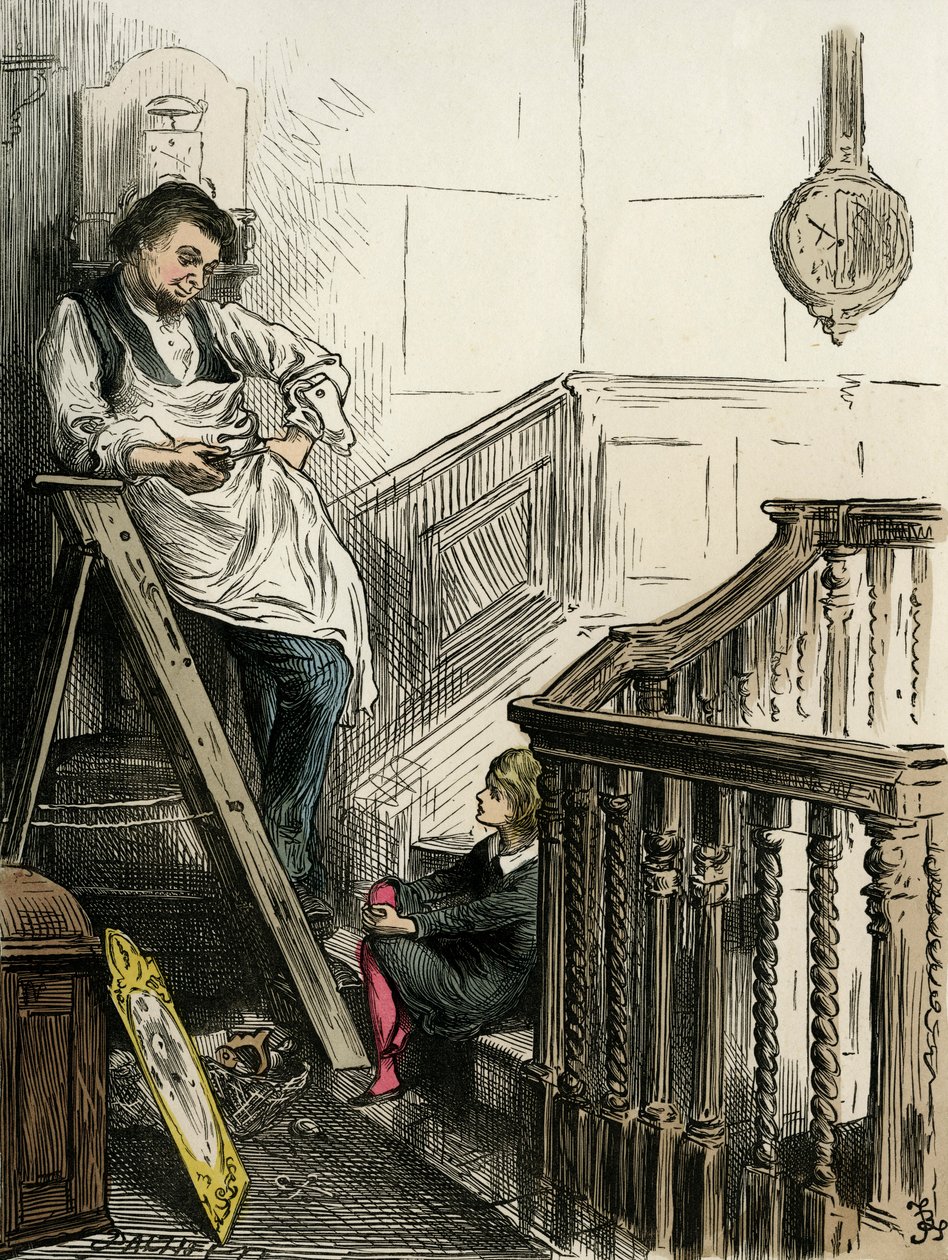 Dombey ve Oğul, Charles Dickens by Frederick Barnard
