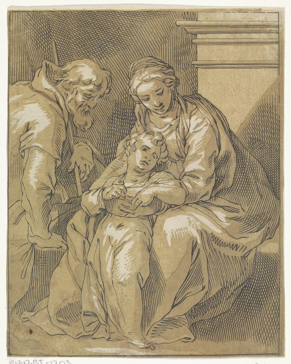 kutsal Aile by Frederick Bloemaert