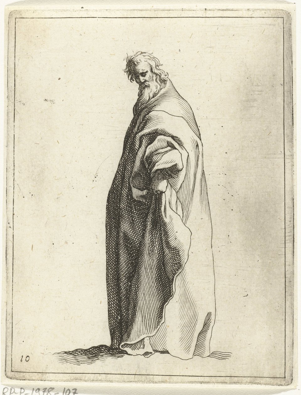 Yaşlı adam 15 küçük figür (dizi başlığı) by Frederick Bloemaert