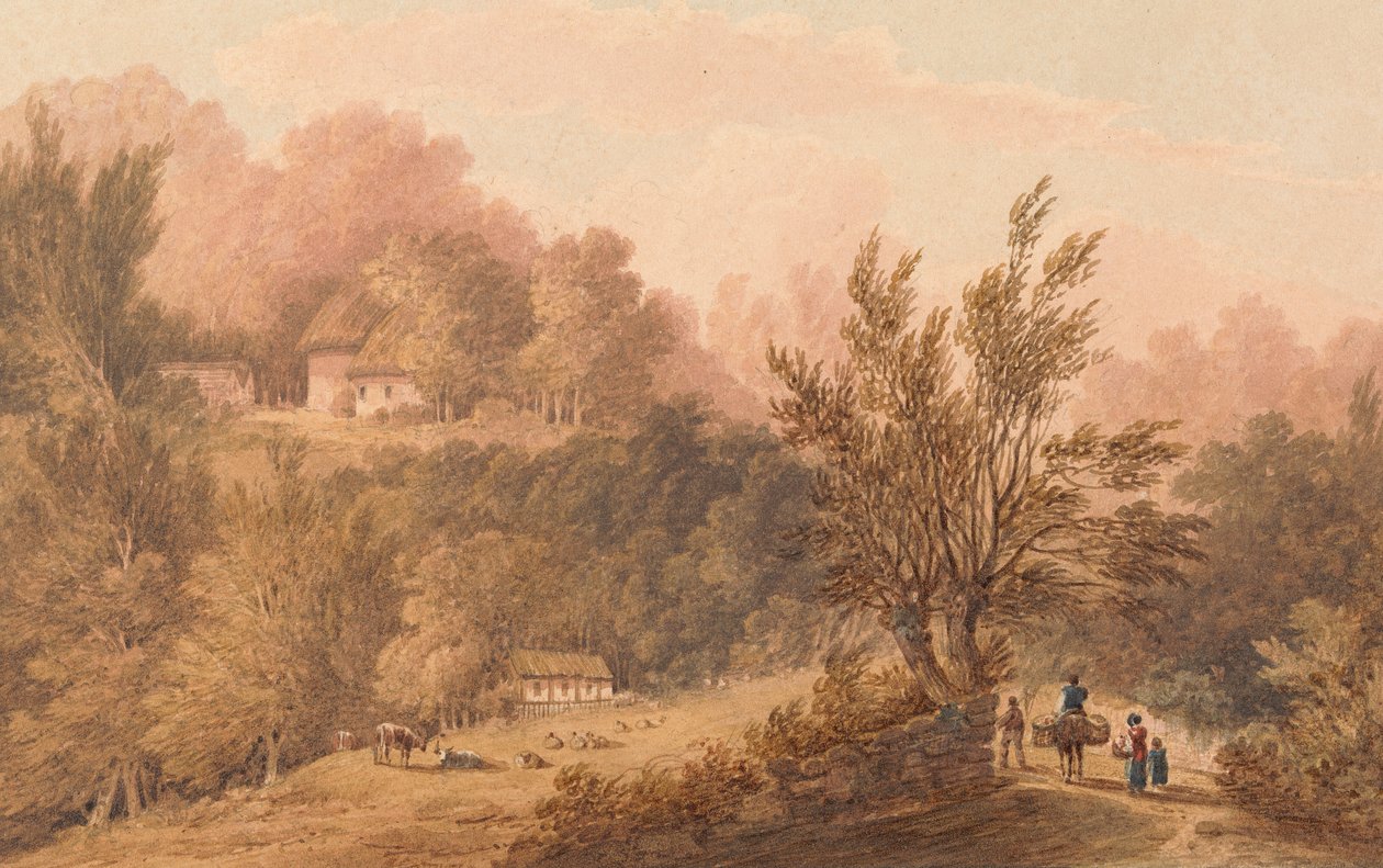 Rakamlarla Bir Yol - Wight Adası (?) by Frederick Calvert