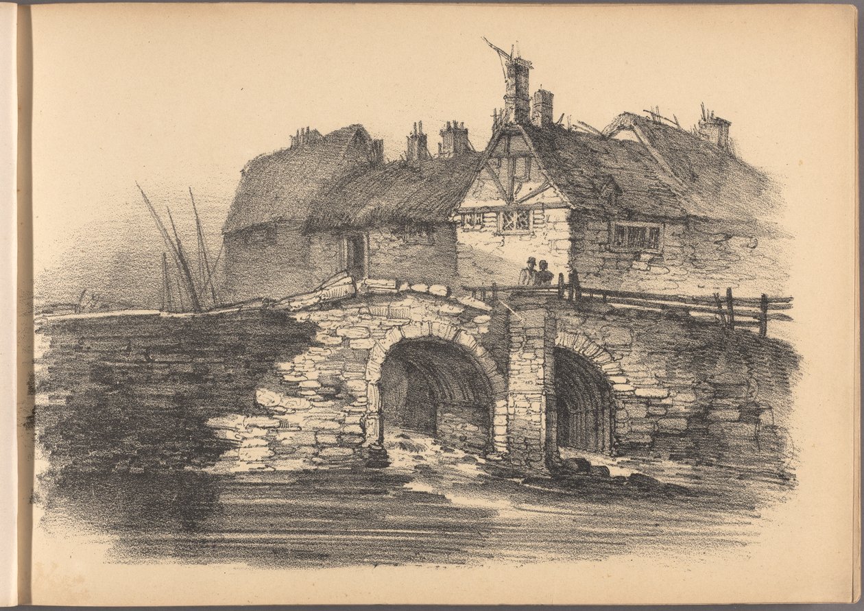 Altmış Kulübe Taslağı Serisinden Biri. Londra, 1825. by Frederick Calvert