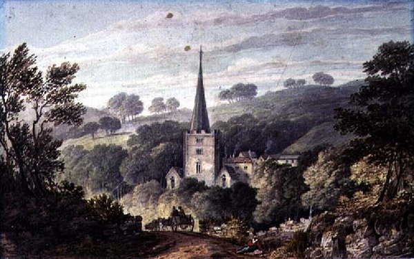 Shorwell, Wight Adası by Frederick Calvert